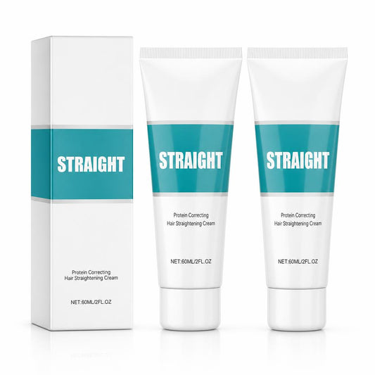 Prolissium STRAIGHT, crema capilar de proteinas, pack de 2 tubos de 60 ml
